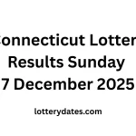Connecticut Lottery Results Sunday 7 December 2025