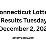 Connecticut Lottery Results Tuesday, December 2, 2025