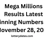 Mega Millions Results Latest Winning Numbers for November 28, 2025