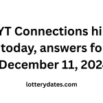 NYT Connections hints today, answers for December 11, 2024
