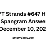 NYT Strands #647 Hint, Spangram Answer December 10, 2025