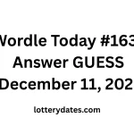 Wordle Today #1636 Answer GUESS December 11, 2025
